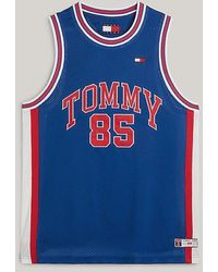 Tommy Hilfiger - Tommy Jeans International Games Color Block-Tanktop aus Mesh - Lyst