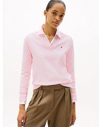 Tommy Hilfiger - Jersey Trui Met V-hals - Lyst