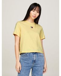 Tommy Hilfiger - Boxy Fit Badge T-shirt - Lyst