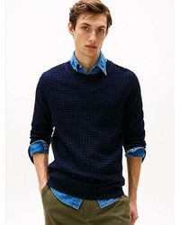 Tommy Hilfiger - Smart Casual Seersucker Trui - Lyst