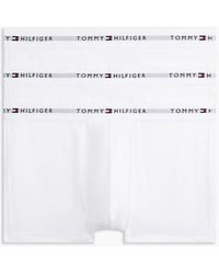 Tommy Hilfiger - 3-Pack Signature Logo Waistband Trunks - Lyst