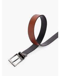 Tommy Hilfiger - Cinturón Reversible Con Hebilla Rectangular - Lyst