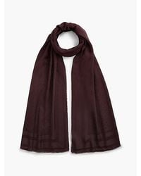 Tommy Hilfiger - Tonal Th Monogram Scarf - Lyst