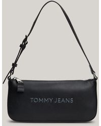 Tommy Hilfiger - Essential Embossed Logo Shoulder Bag - Lyst