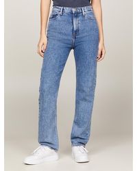 Tommy Hilfiger - Julie Ultra High Rise Straight Jeans - Lyst