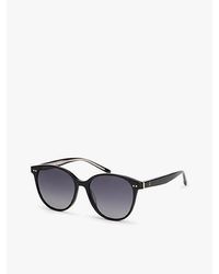 Tommy Hilfiger - Gafas De Sol Redondas Con Monograma Th - Lyst