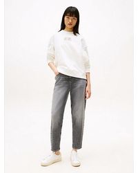 Tommy Hilfiger - Ultra High Rise Mom Jeans Met Tapered Fit - Lyst