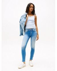 Tommy Hilfiger - Low Rise Skinny Jeans Met Enkellengte - Lyst