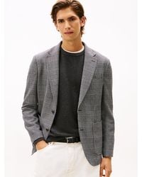 Tommy Hilfiger - Blazer Smart Casual À Motif Prince De Galles - Lyst