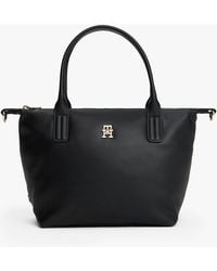 Tommy Hilfiger - Borsa Tote A Tracolla Con Monogramma Th - Lyst