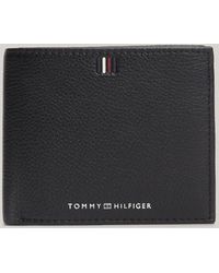 Tommy Hilfiger - Leather Credit Card And Coin Holder - Lyst