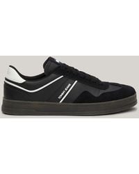 Tommy Hilfiger - Retro Suede Cupsole Trainers - Lyst