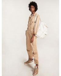 Tommy Hilfiger Tommy.com Exclusive Cargo-jumpsuit - Naturel