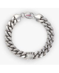 Tommy Hilfiger - Bracciale A Maglie - Lyst