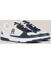 Tommy Hilfiger - Leather Half-cleat Basketball Trainers - Lyst