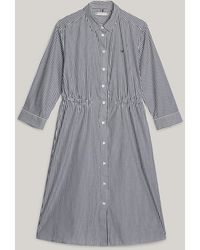 Tommy Hilfiger - Robe chemise Essential Adaptive à rayures - Lyst