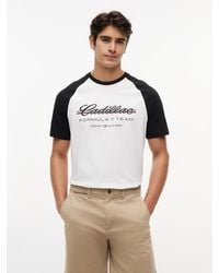 Tommy Hilfiger - Th X Cadillac Formula 1® Team Logo Raglan T-shirt - Lyst