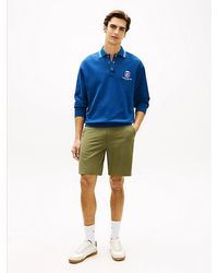 Tommy Hilfiger - Dover Flag Embroidery Regular Fit Chino Shorts - Lyst
