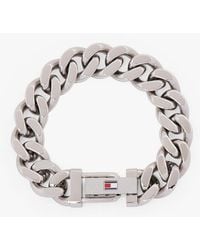 Tommy Hilfiger - Stainless Steel Chain-link Bracelet - Lyst