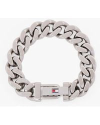 Tommy Hilfiger - Stainless Steel Chain-link Bracelet - Lyst