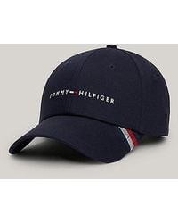 Tommy Hilfiger - Baseball-Cap mit Logo-Stickerei - Lyst