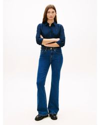 Tommy Hilfiger - Mid Rise Flared Leg Jeans - Lyst