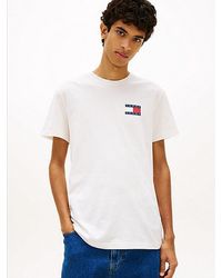 Tommy Hilfiger - Logo Slim Jersey Crew Neck T-Shirt - Lyst