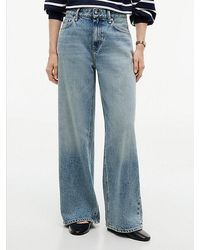 Tommy Hilfiger - Nola Low Rise Straight Faded Jeans - Lyst