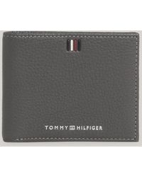 Tommy Hilfiger - Petit portefeuille en cuir à deux volets - Lyst