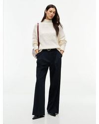 Tommy Hilfiger - Heritage Pure Wool Mock Neck Jumper - Lyst