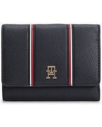 Tommy Hilfiger - Hilfiger Icon Signature Trifold Wallet - Lyst