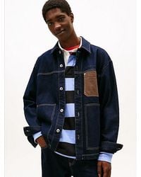 Tommy Hilfiger - Relaxed Denim Chore Jacket - Lyst