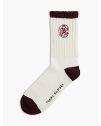 Tommy Hilfiger - 1 Pack Crest Embroidery Socks - Lyst