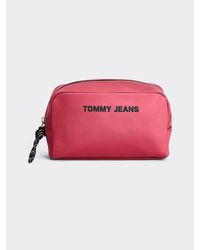 Tommy Hilfiger Tommy Jeans Maritieme Toilettas - Rood