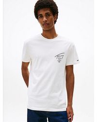Tommy Hilfiger - Signature Back Logo Jersey T-shirt - Lyst
