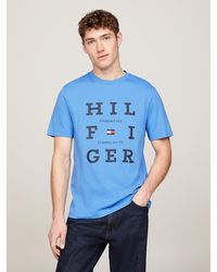 Tommy Hilfiger - Box Logo Jersey T-shirt - Lyst