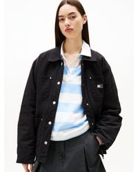 Tommy Hilfiger - Veste De Travail Boxy Tommy Badge - Lyst