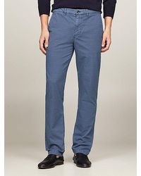 Tommy Hilfiger - Chinohose DENTON POW CHECK GM - Lyst