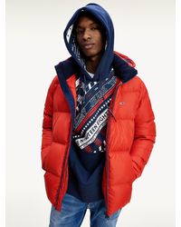 Tommy Hilfiger Essential Donsjas - Rood