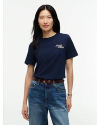 Tommy Hilfiger - Logo Jersey Crew Neck T-Shirt - Lyst