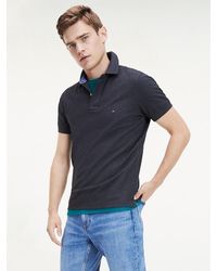 premium pique slim fit tommy hilfiger