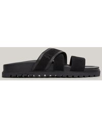 Tommy Hilfiger - Elevated Crossover Cleat Suede Sandals - Lyst