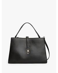 Tommy Hilfiger - Bolso Satchel Bandolera Con Monograma Th - Lyst