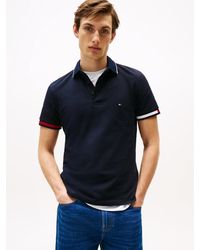Tommy Hilfiger - Polo Ajusté À Liseré Emblématique - Lyst