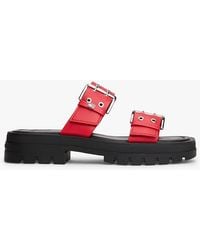 Tommy Hilfiger - Chunky Cleat Double Buckle Sandals - Lyst