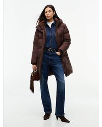Tommy Hilfiger - Water Repellent Down Hooded Coat - Lyst