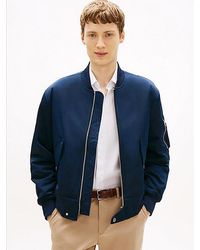 Tommy Hilfiger - Water Repellent Relaxed Bomber Jacket - Lyst