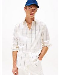 Tommy Hilfiger - Camisa De Corte Regular Con Diseño De Cuadros - Lyst