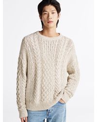 Tommy Hilfiger - Pull Décontracté En Mailles Aran Et Torsadées - Lyst