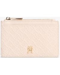 Tommy Hilfiger - Hilfiger Icon Debossed Credit Card Holder - Lyst